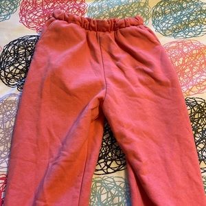 Pink Zara sweatpants!